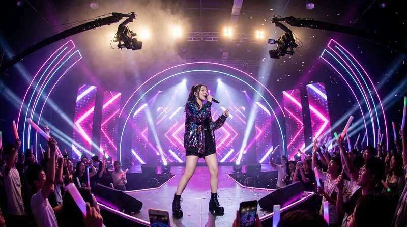 小蓝视频视频-演唱会现场